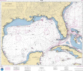 NOAA Nautical Chart 411: Gulf of Mexico